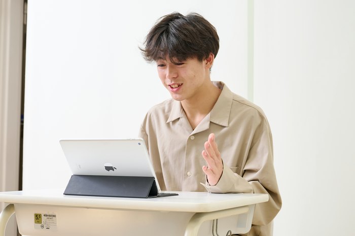 オンライン+登校