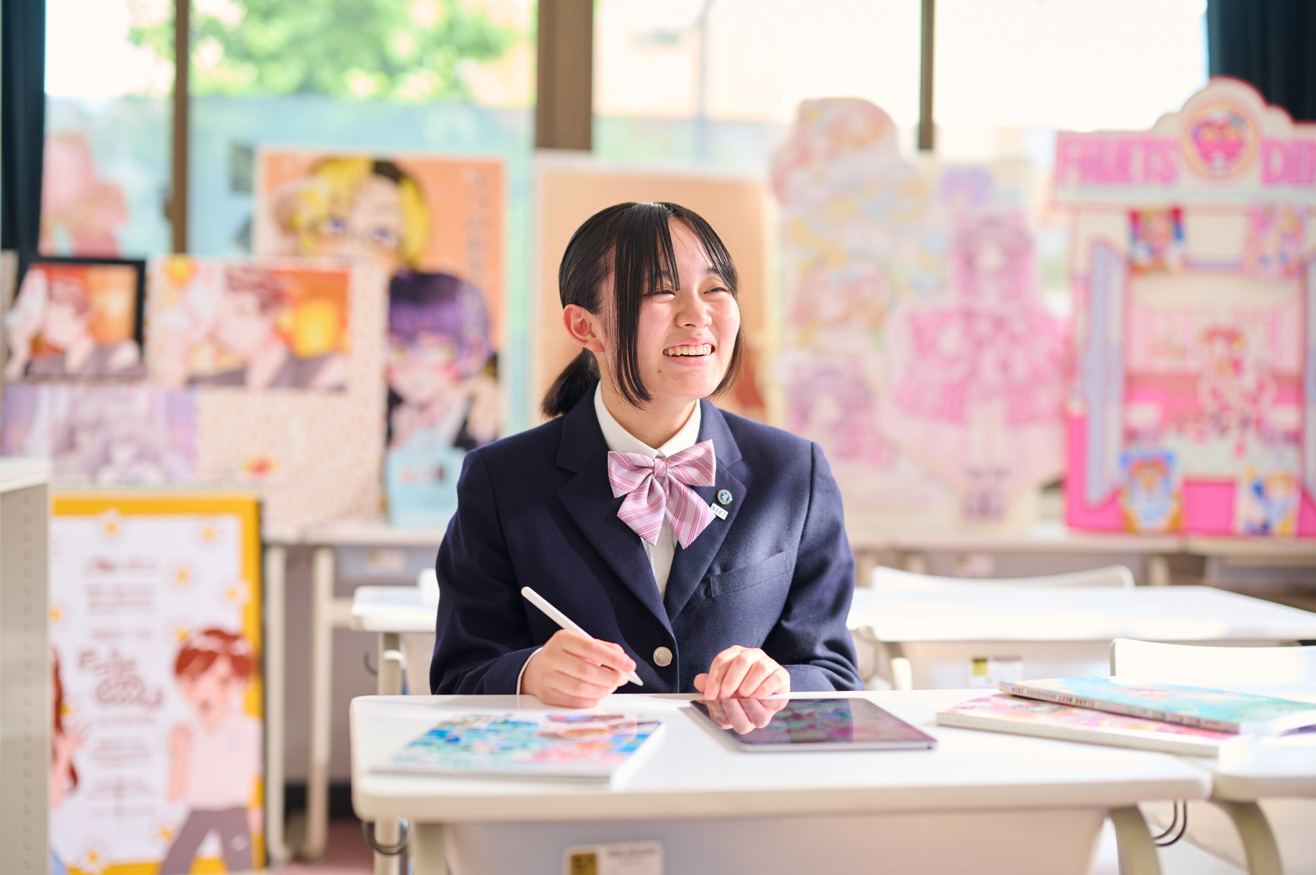 マンガ・イラストコースの在校生