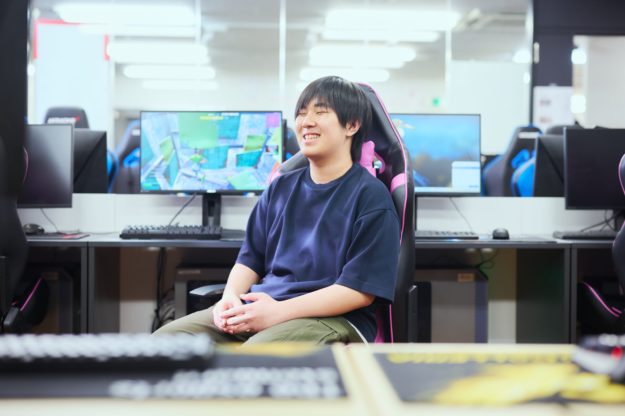 eスポーツコースの在校生