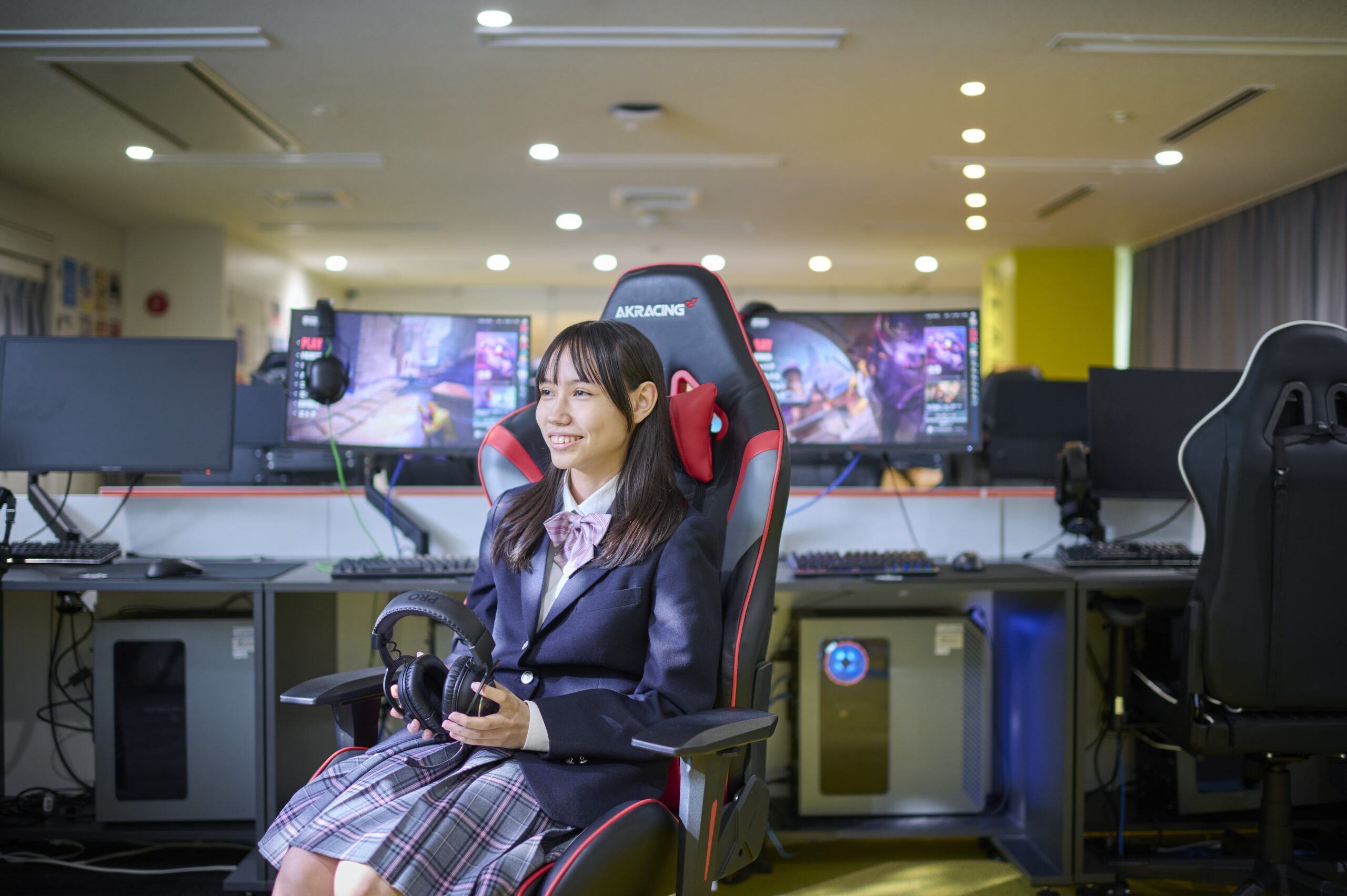 eスポーツコースの在校生